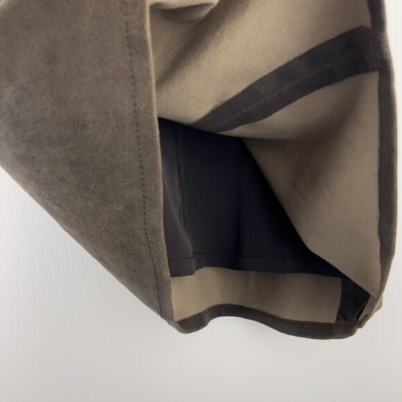 ALICE + OLIVIA Leather Lambskin Evening Cocktail Sheat Pencil Designer Dress s 8 - Picture 4 of 10